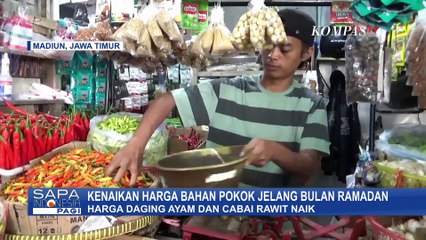 Lonjakan Harga Daging Ayam dan Cabai Rawit di Sejumlah Daerah Jelang Puasa | PERSIAPAN RAMADAN