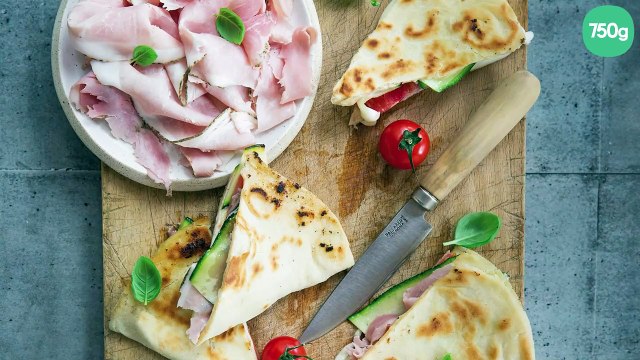 Piadina Jambon aux herbes