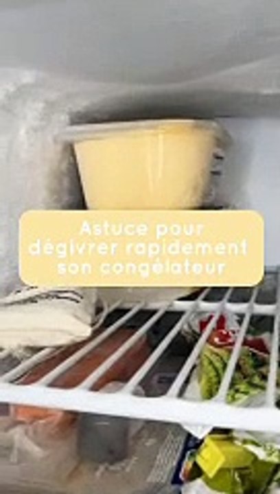 Astuce - Dégivrer son frigo