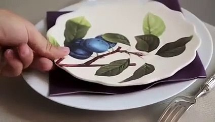 Un décor de table esprit nature morte