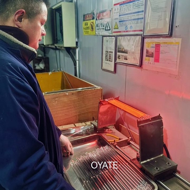 445mm 380v 2000w OYATE carbon fiber heat lamps infrared quartz tubes for industrial oven heating