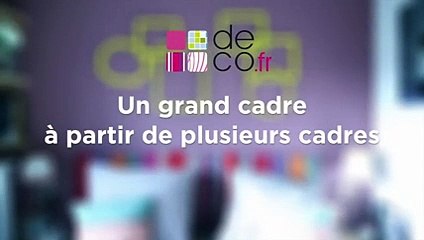 Une composition graphique à partir de plusieurs cadres