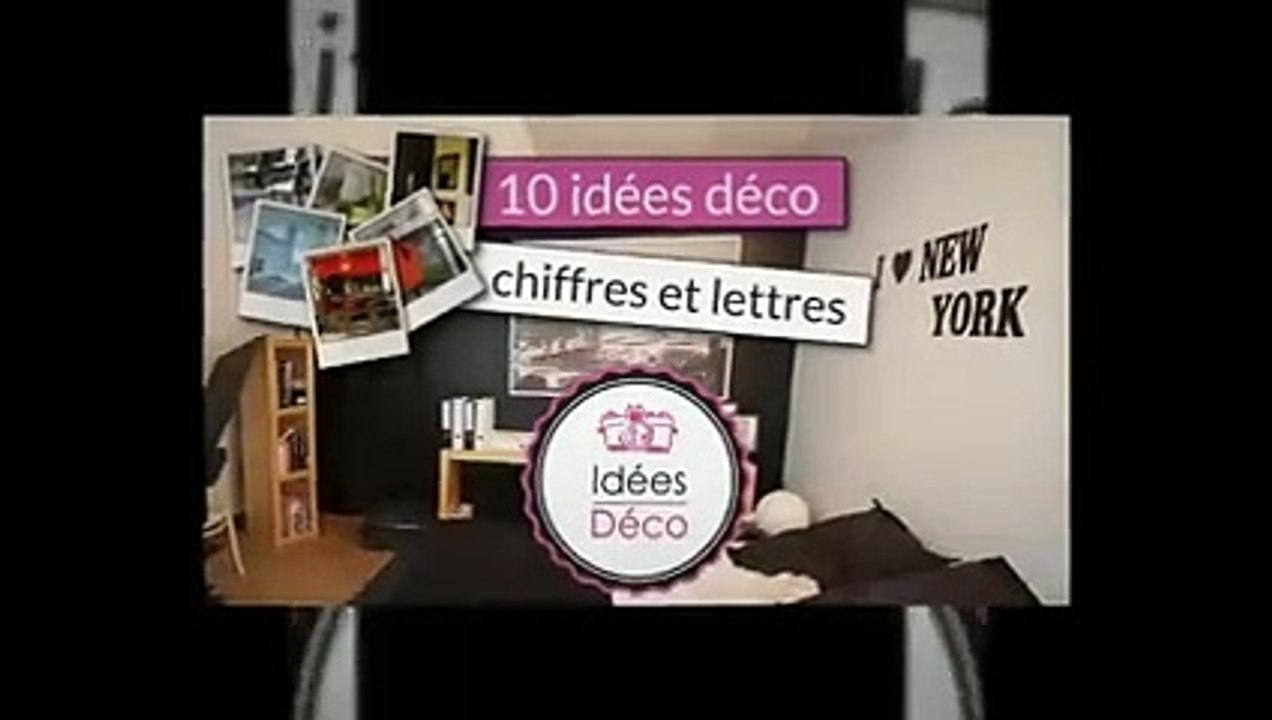 Idées déco : 10 idées de chiffres et de lettres pour réécrire votre déco