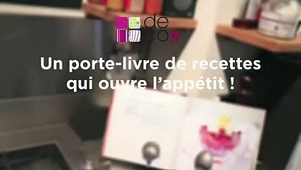 Un porte-livre qui ouvre l’appétit !