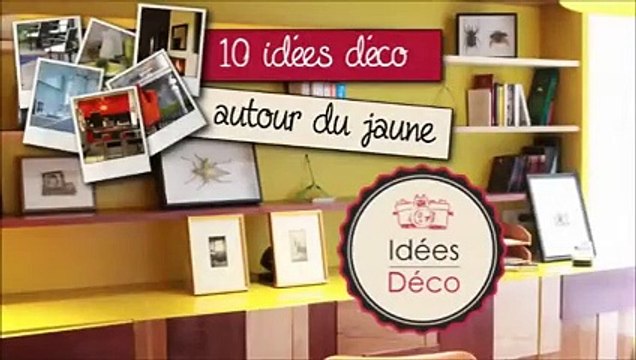 Idées déco : 10 idées autour de la couleur jaune
