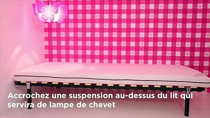 Leçon de style : des idées pour décorer la chambre de votre petite fille en vichy rose