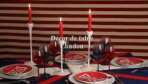 Un décor de table aux accents londoniens