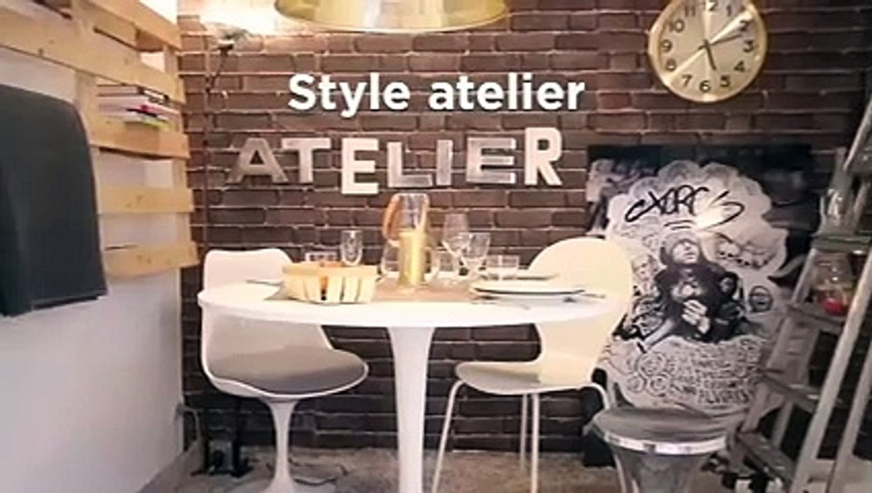 Leçon de style : une salle à manger de style atelier