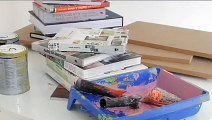 Recycler des livres en étagère