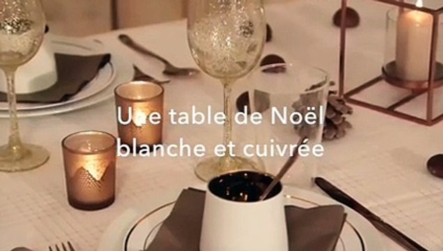 DIY : Déco de table : Ambiance déco de table cuivrée