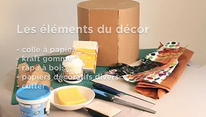 Finitions pour mobilier en carton en 4 leçons