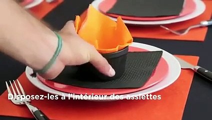 Un décor de table pour Halloween