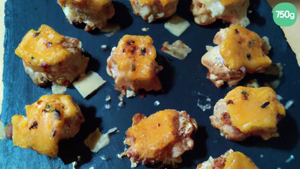 Bouchées au cheddar
