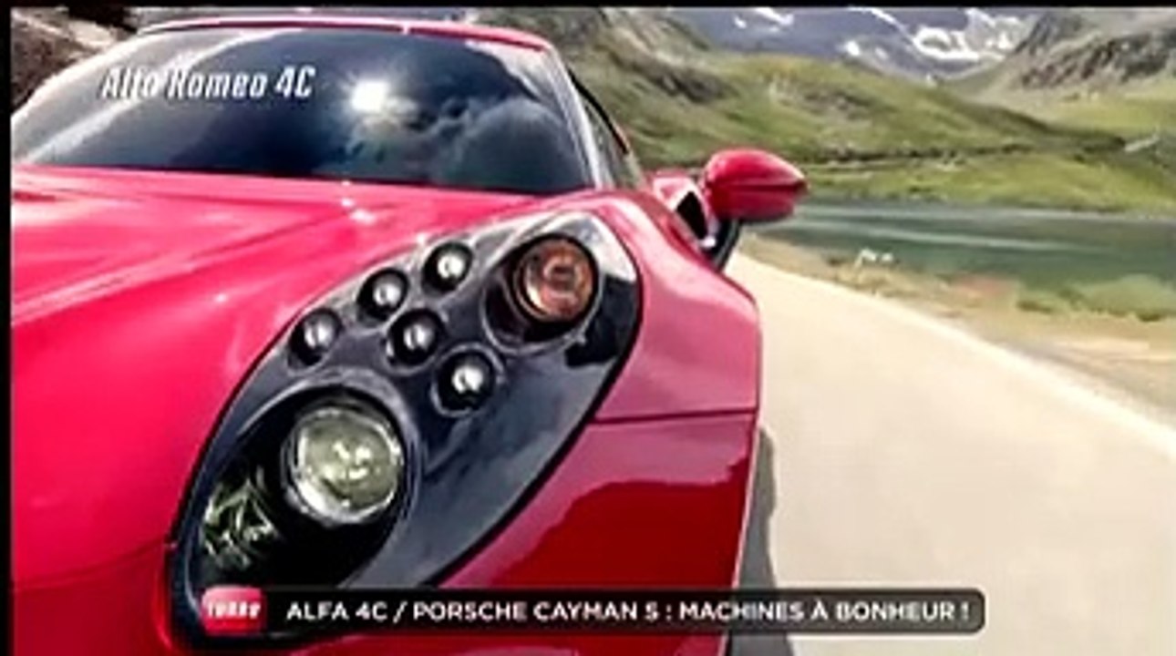 Essai : Alfa Romeo 4C (Emission Turbo du 29/06/2014)