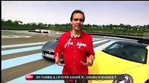 Comparatif : Jaguar F-Type Coupé R vs. Porsche Turbo S (Emission Turbo du 01/06/2014)