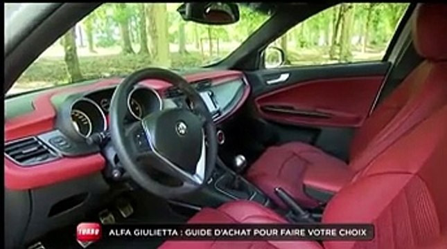 Guide d'Achat : Alfa Romeo Giulietta (Emission Turbo du 08/06/2014)