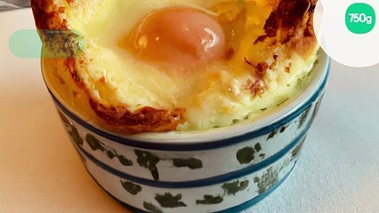 Œuf soufflé au gruyère