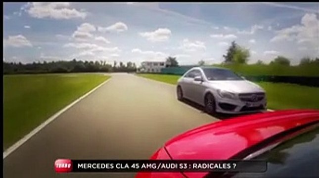 Comparatif : Audi S3 vs. Mercedes CLA 45 AMG (Emission Turbo du 15/06/2014)