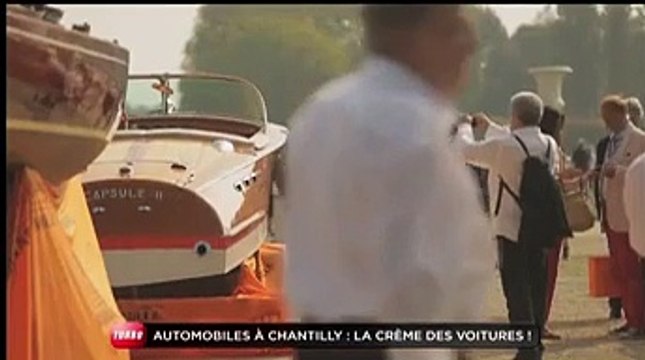 Anciennes : concours d'élégance à Chantilly (Emission Turbo du 14/09/2014)