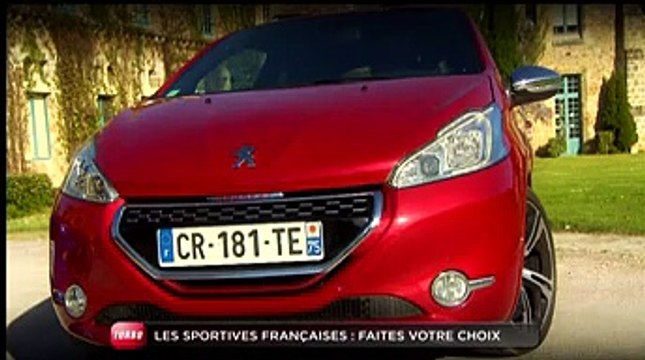 Guide d'Achat : les sportives françaises (Emission Turbo du 31/08/2014)