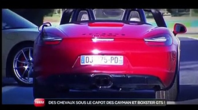 Essai : Porsche Cayman et Boxster GTS (Emission Turbo du 23/11/2014)