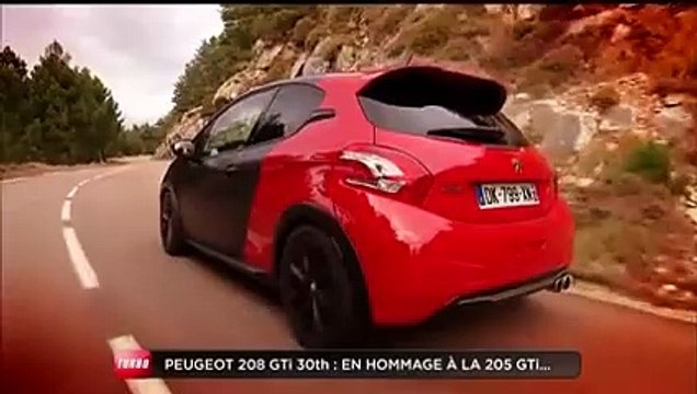 Essai : Peugeot 208 GTi 30ème anniversaire (Emission Turbo du 30/11/2014)