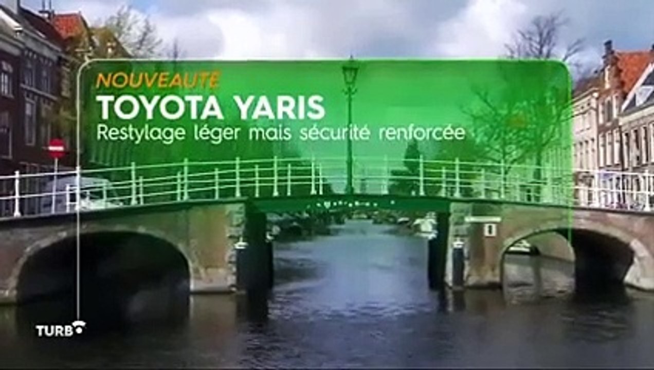 Toyota Yaris : restylage léger mais sécurité renforcée - Emission TURBO du 07/05/2017