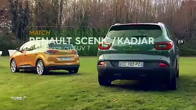 Renault Scenic / Kadjar : le match Monospace / SUV - Emission TURBO du 28/05/2017