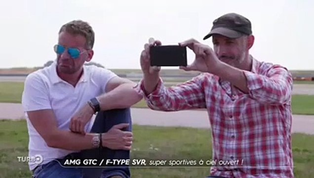 AMG GT C / F-Type SVR, super sportires à ciel ouvert - Emission TURBO du 19/11/2017