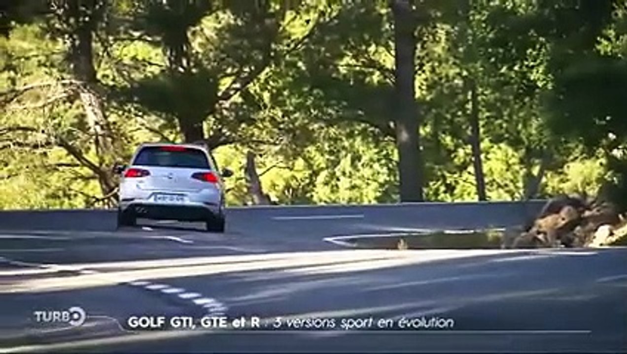 Golf GTI, GTE et R : trois versions sport en évolution - Emission TURBO du 18/06/2017