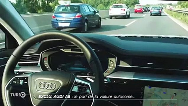 Audi A8, le pari de la voiture autonome - Emission TURBO du 24/09/2017