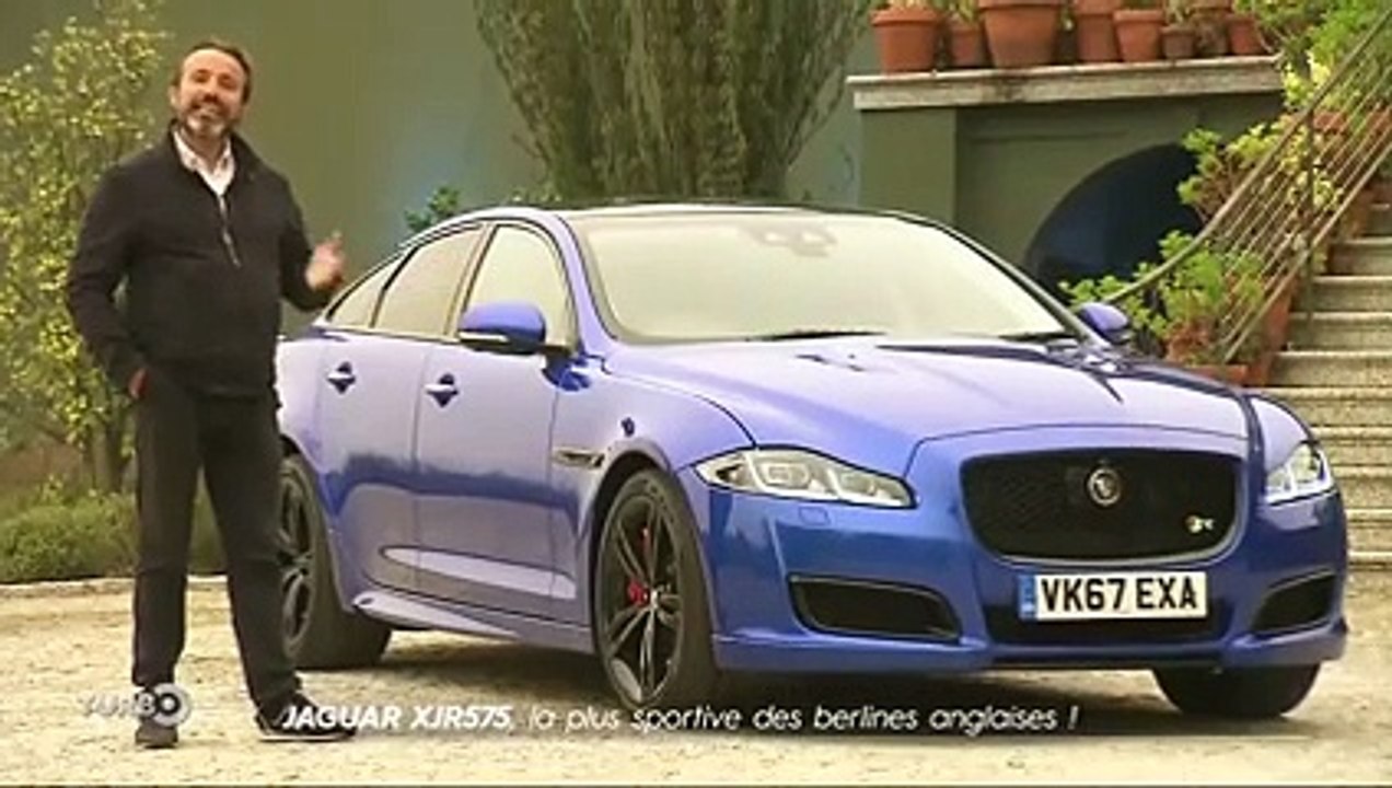 Jaguar XJR575, la plus sportive des berlines anglaises - Emission TURBO du 29/10/2017