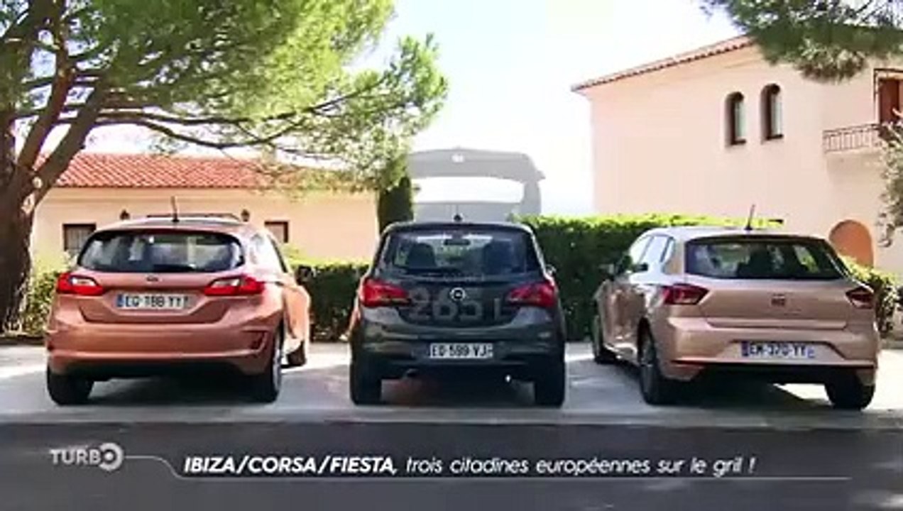 Ibiza, Corsa, Fiesta, trois citadines européennes sur le gril - Emission TURBO du 11/02/2018