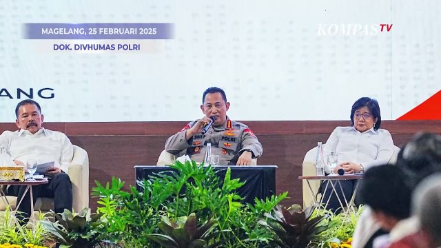 Kapolri Jenderal Listyo Isi Materi di Retret Kepala Daerah, Bahas Pencegahan Korupsi