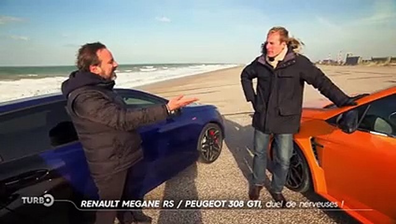 Renault megane RS / Peugeot 308 GTi, duel de nerveuses - Emission TURBO du 08/04/2018