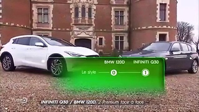 Comparatif : BMW Série 1 vs. Infiniti Q30 (Emission Turbo du 17/04/2016)