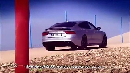 BMW M6 vs. Audi RS7, record de puissance pour des berlines familiales - Emission TURBO du 27/11/2016