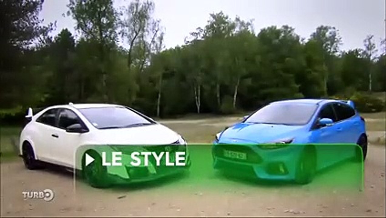 Comparatif : Honda Civic Type R vs. Ford Focus RS (Emission Turbo du 12/06/2016)