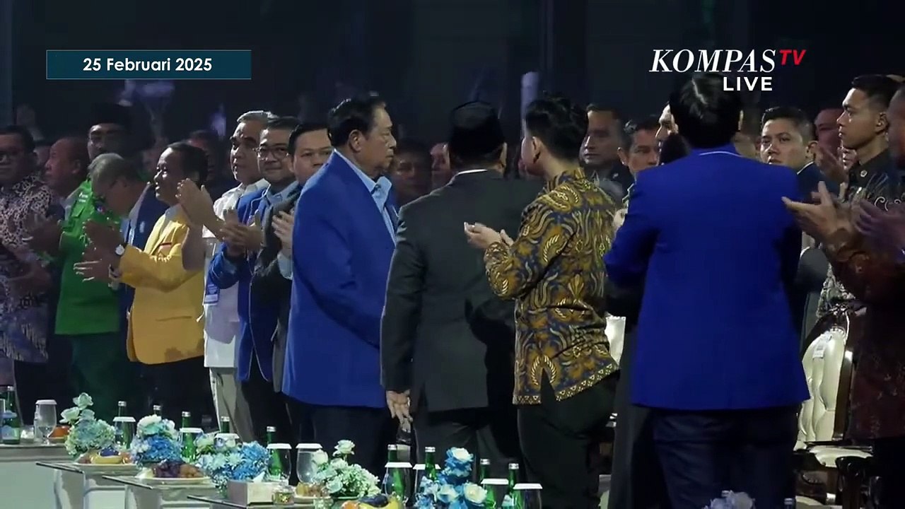 [FULL} Pidato Lengkap AHY dan Presiden Prabowo di Kongres Partai Demokrat