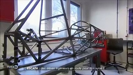 Fabrication d'une monoplace par l’Escata - Emission TURBO du 20/11/2016