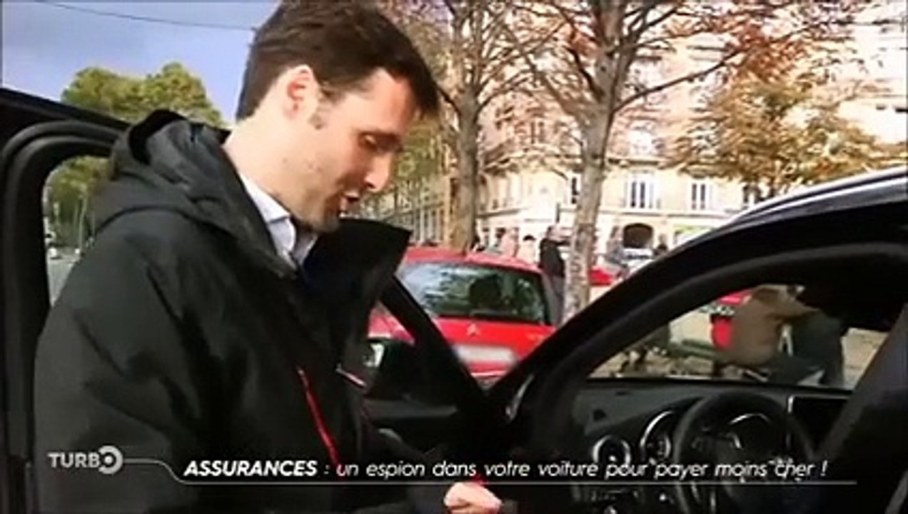 Assurances - un espion dans sa voiture pour payer moins cher - Emission TURBO du 27/11/2016