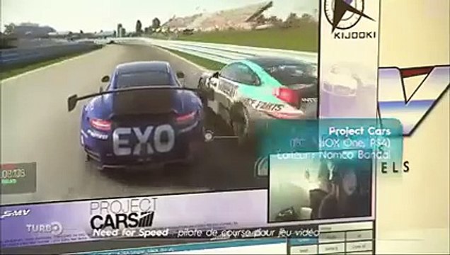 Insolite : une femme pilote de course pour jeu vidéo (Emission Turbo du 15/11/2015)