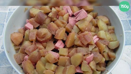 Salade de patate au cervelas