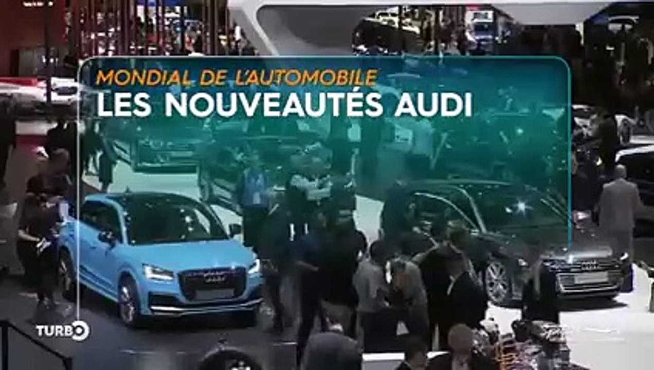 Mondial de l'automobile, Audi fait le plein de nouveautés - Extrait TURBO 07/10/2018