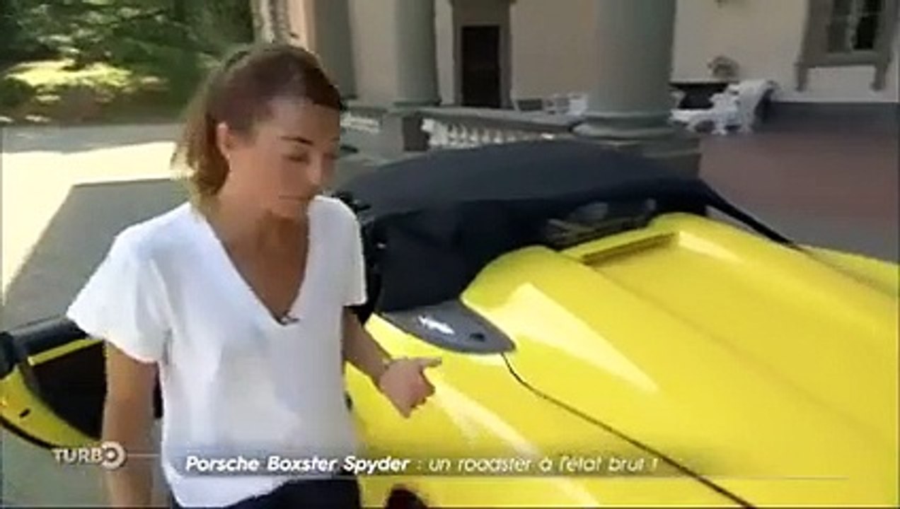Essai : Porsche Boxster Spyder (Emission Turbo du 15/11/2015)