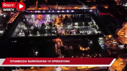 İstanbul'da uyuşturucu operasyonu: 153 gözaltı