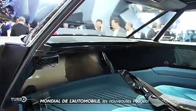 Mondial de l'automobile, les nouveautés Peugeot - Extrait TURBO 07/10/2018