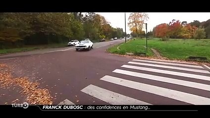 Franck Dubosc au volant d'une Ford Mustang - Emission TURBO du 13/11/2016