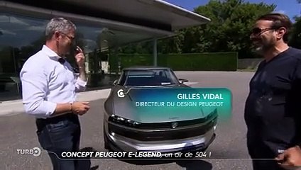 Concept Peugeot e-Legend, un air de 504 - Extrait TURBO du 30/09/2018