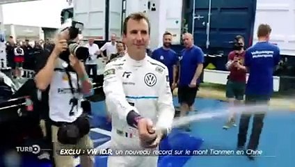 VW ID.R, un nouveau record sur le mont Tianmen en Chine - Extrait TURBO du 22/09/2019